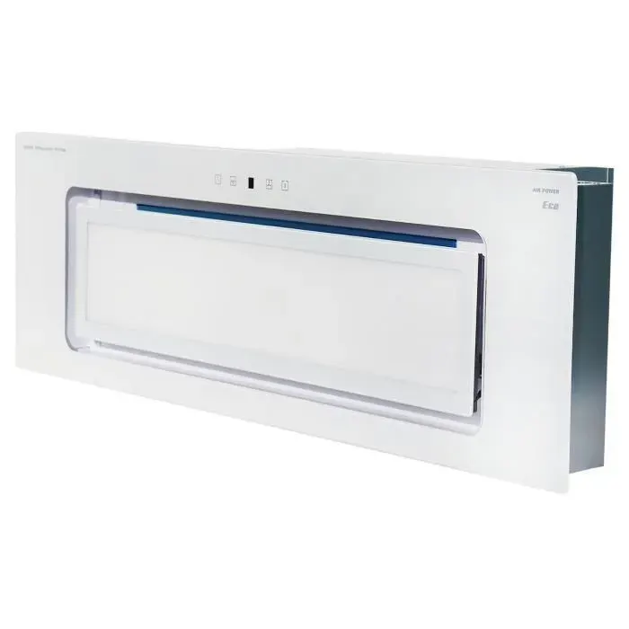 Hotte encastrable plafond blanche 90 cm Kaiser EA 946 W Eco • Hotte aspirante 1250 m³/h • FullTouch • Recyclage