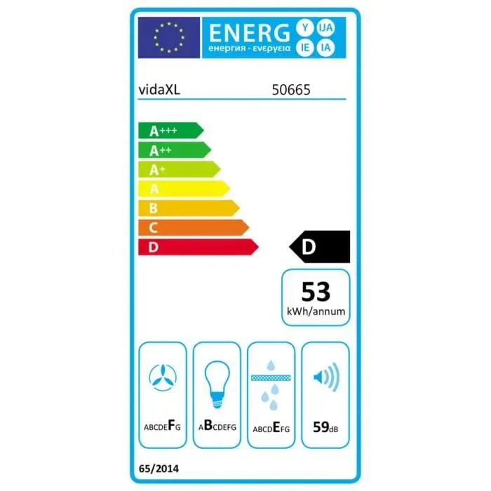 Hotte îlot 90 cm Acier inoxydable 756 m³/h LED XID2 - VINGVO - Hotte ilot - Gris - LED - 3 niveaux de vitesse