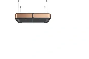 Hotte îlot Roblin CELESTE 800 NOIR MAT / CUIVRE (6503203)