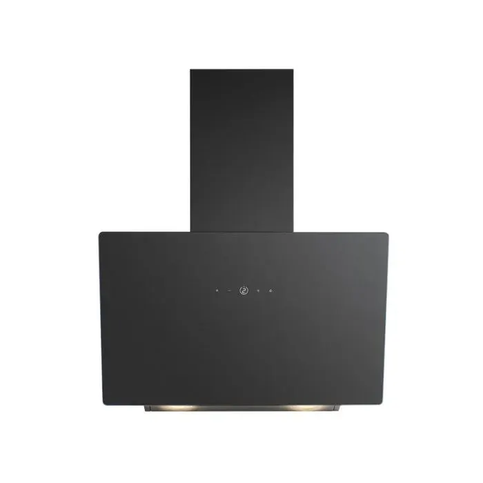 Hotte inclinée - Bomann - DU7611-G-Noir - 60 cm - 3 niveaux de puissance - Éclairage LED
