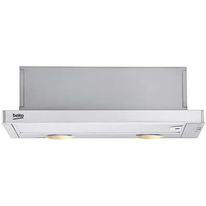 Hotte intégrée - Beko - CTB 6250 XH - 420 m³/h - Acier inoxydable - 69 dB
