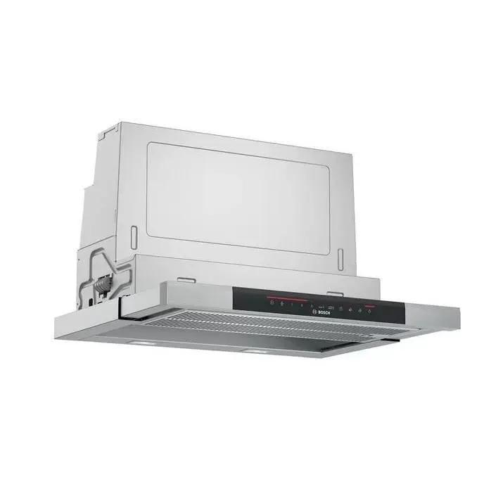 Hotte intégrée - BOSCH - DFS067K51 - Couleur gris - Mode évacuation - Position intensive — coloris Grise