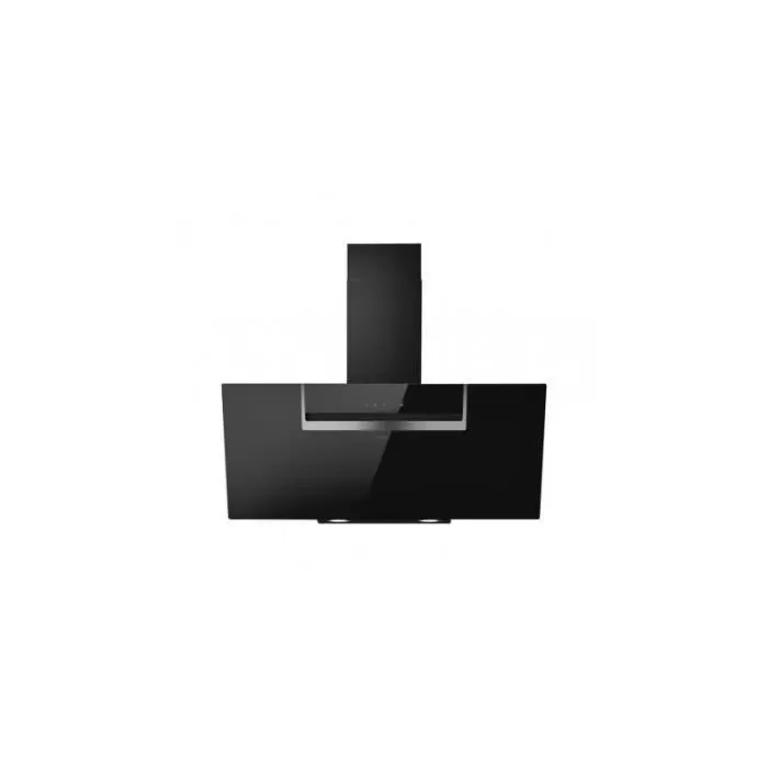 Hotte murale - ELICA - SHEEN S - Débit dévacuation 650 m3/h - Commande tactile - Finition noire