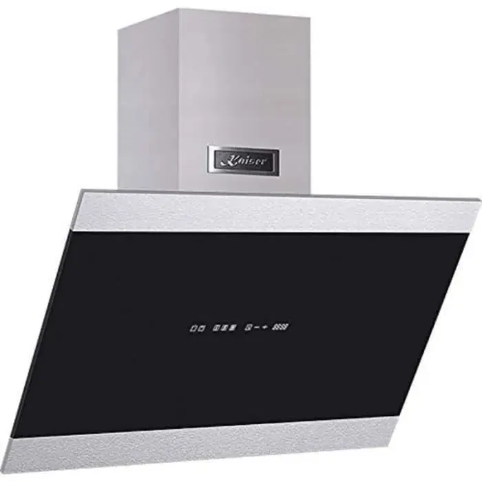 Hotte murale inclinée 80 cm Kaiser AT 8435 • Hotte aspirante 1250 m³/h • FullTouch • Classe A • Évacuation & recyclage