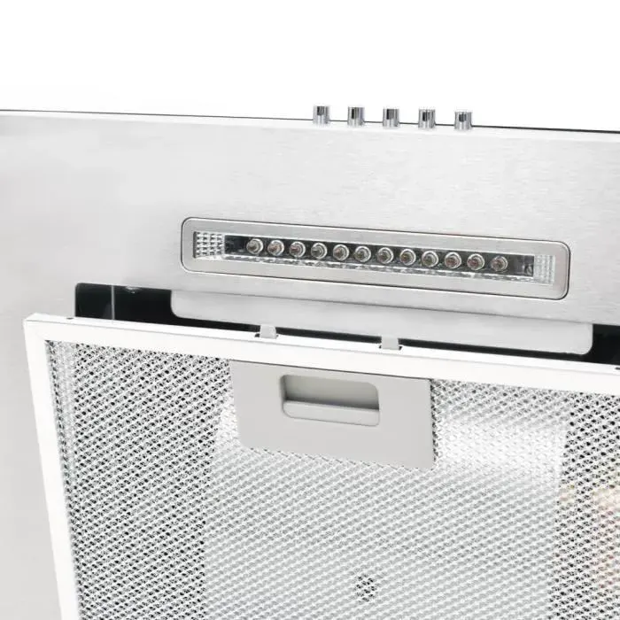 Hotte murale - KIMISS - 60 cm - 756 m³/h - LED-LEF