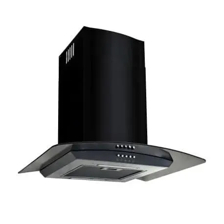 Hotte murale - VIDAXL - 64065 - Acier inoxydable - 756 m³/h - 60 cm - Noir