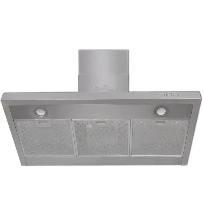 Hotte plate - AKOZON - AKO7731039226903 - Acier inoxydable - 720 m³/h - 3 niveaux de vitesse