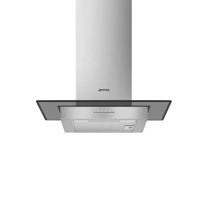 Hotte standard SMEG KBT600VE - 60 cm - Gris - Evacuation & recyclage