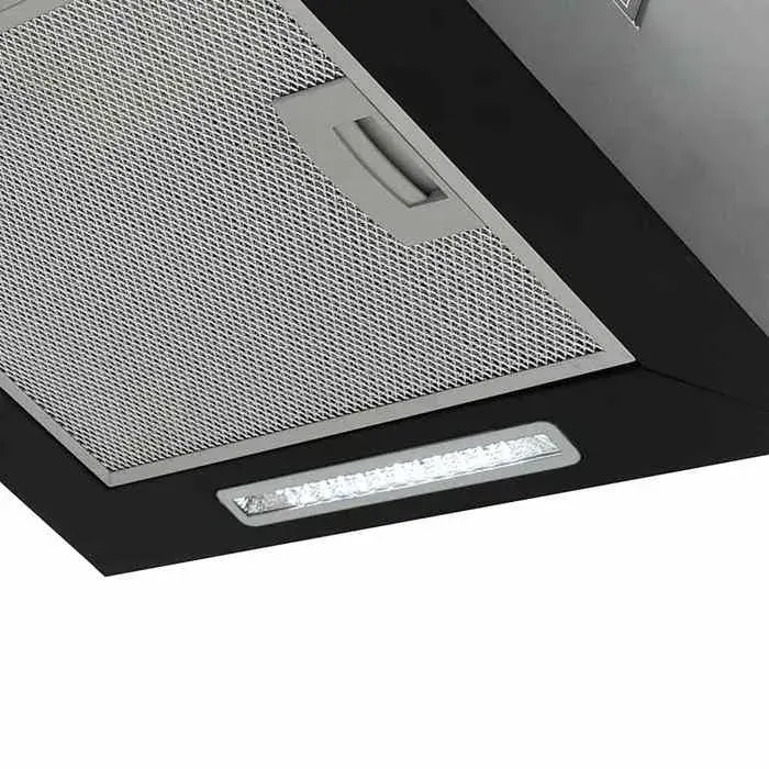 Hotte suspendue à LCD tactile 55 cm Acier enduit de poudre_2 ans garantie_73092