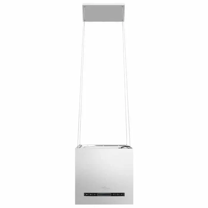 Hotte suspendue en acier inoxydable - WIENS - 37 cm - Écran LCD tactile - 3 vitesses - Filtre à charbon