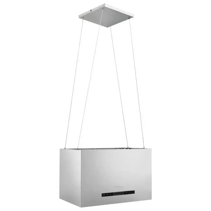 Hotte suspendue - ESTINK - 55 cm - Acier inoxydable - Écran LCD tactile - 3 niveaux de vitesse