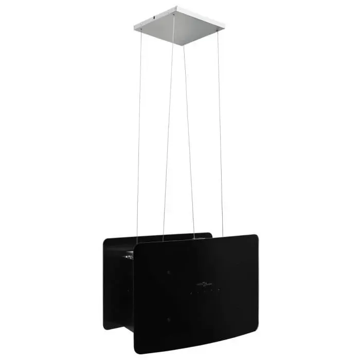 Hotte suspendue - MOTHINESSTO - LY14943 - Verre trempé - Écran LCD tactile - 3 niveaux de vitesse