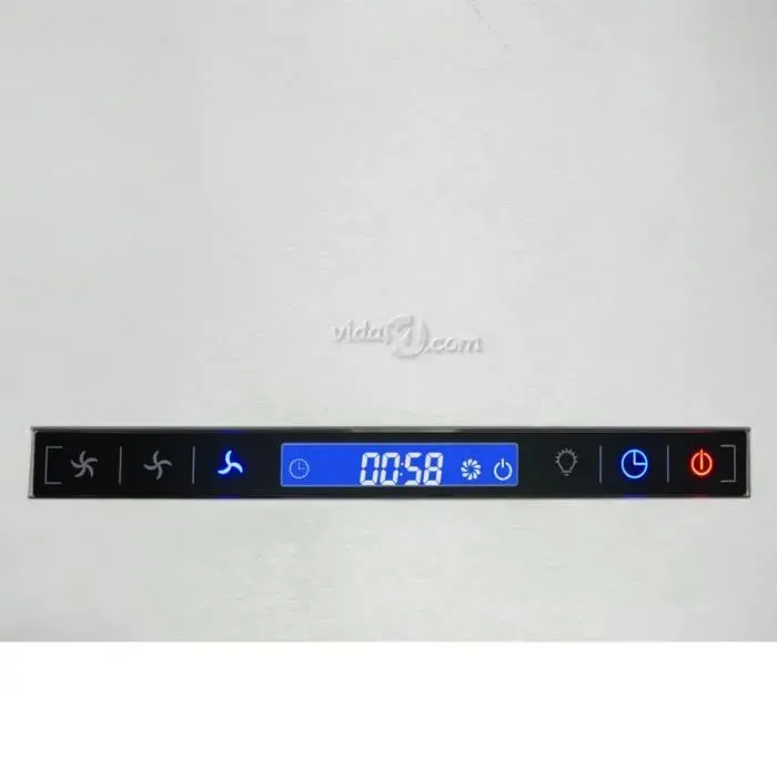 Hotte suspendue - VINGVO - Modèle YIN - Acier inoxydable - Écran LCD tactile - 3 niveaux de vitesse