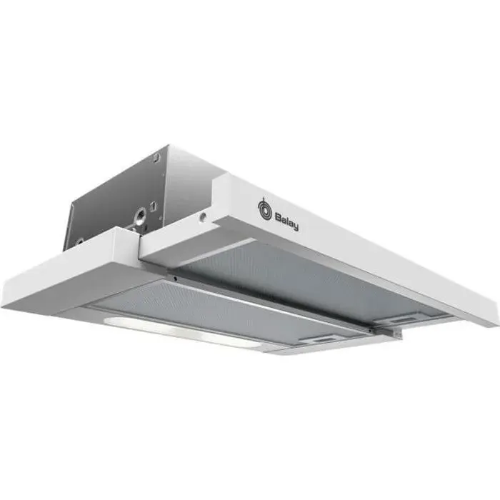 Hotte Téléscopique - Balay - 3BT263MB - Largeur 46 cm - Profondeur 28 cm - Blanc