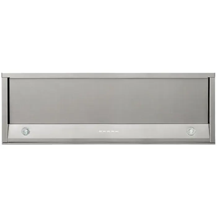 Hotte télescopique NOVY 655 - Gris - 90 cm - Evacuation - 39 dB