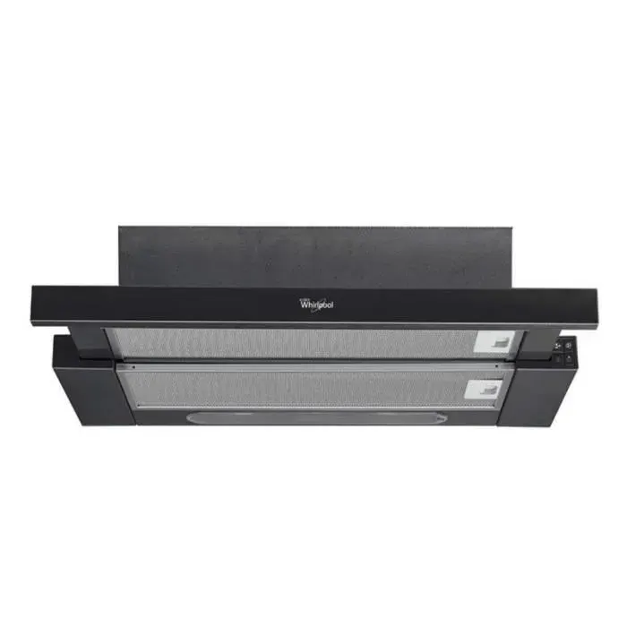 Hotte Téléscopique WHIRLPOOL AKR7491NB - - Noir - 59.8 cm - 756 m3/h