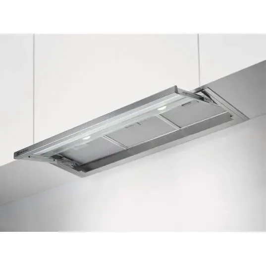 Hotte tiroir ELECTROLUX LFP539X Série 600 - Largeur 90cm - Evacuation 600m3/h - 3 vitesses daspiration