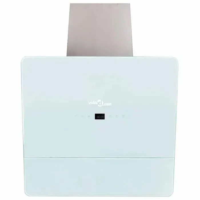 Hotte Verre trempé Blanc 600 mm - vidaXL - verre - blanc - résistant à lhumidité - 600 x 360 x 900 mm 299qnr81n