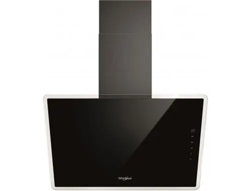 Hotte, Verticale 60 cm, Noir, min/max/B 290/580/660 m3/h, niveau son. min/max/B 54/68/71 dB(A), 3+1 vitesses, Classe B, Contrôle électronique par touches sensitives, Accès…