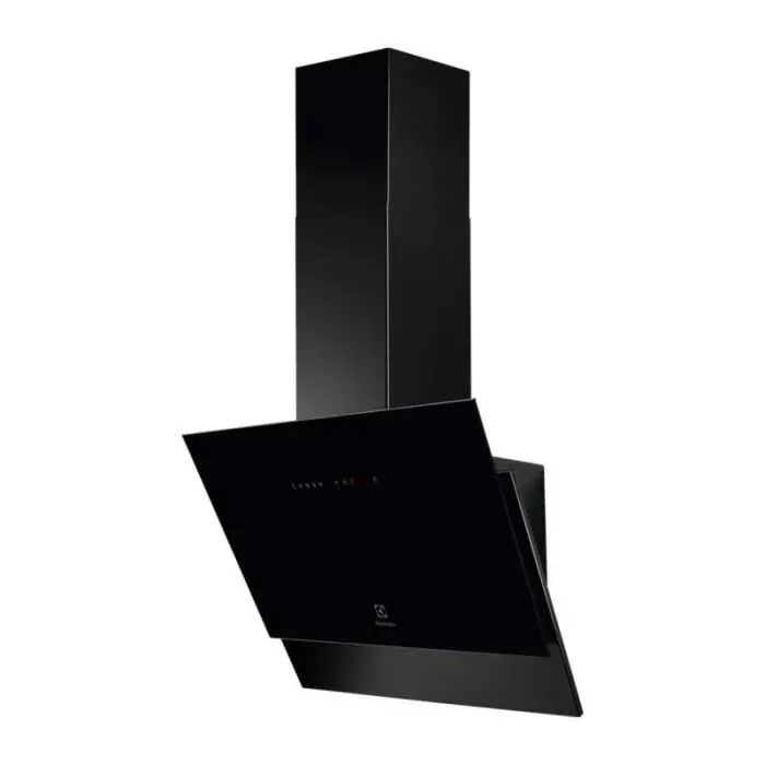 Hotte Verticale Electrolux LFV616K - Noir - Electrolux - Verticale - Oui - Oui - 3 vitesses — coloris Noire