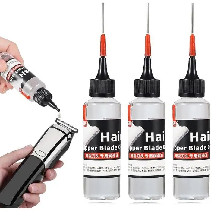Huile Pour Tondeuse À Cheveux Huile De Lubrification Pour Tondeuse À Cheveux Huile Lubrifiante Pour Tête TONDEUSE CHEVEUX(3Pcs)