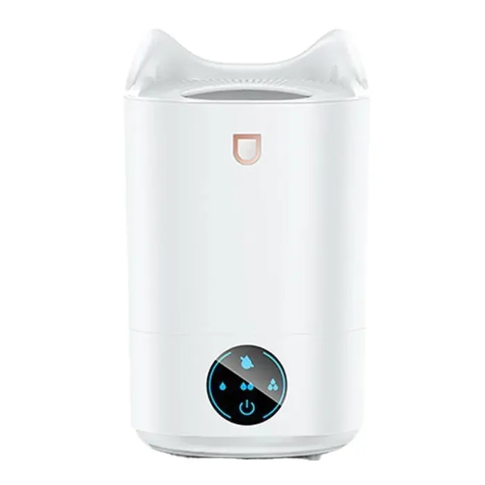 Humidificateur 4L 293x17x165cm Quatre niveaux de pulvérisation Protection intelligente et commande tactile Diffuseur darômes LED
