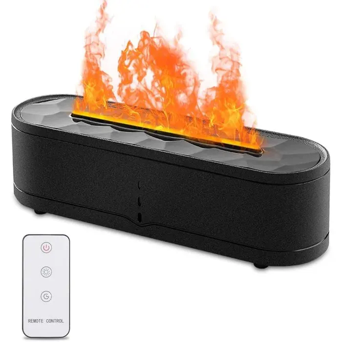 Humidificateur Aroma Diffuseur Avec des Flammes Effet HumidificateurDiffuseur dHuiles essentielles dHumidifier Étiquette