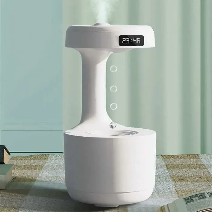 Humidificateur brume fraîche - ULISEM - 800 ml - Affichage LED - Protection contre la surchauffe