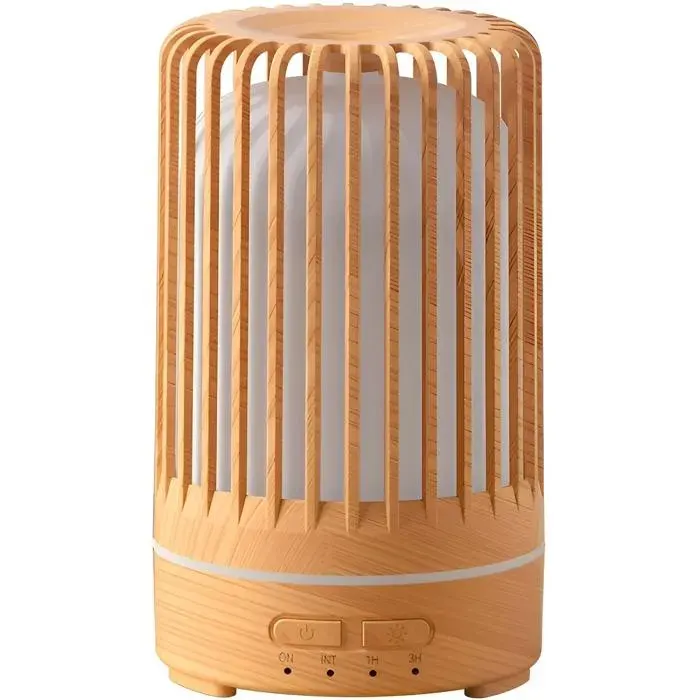 Humidificateur capacité de 150 ml fonction de rétention de lhumidité débit de brume de 25 ml/heure éclairage LED portable
