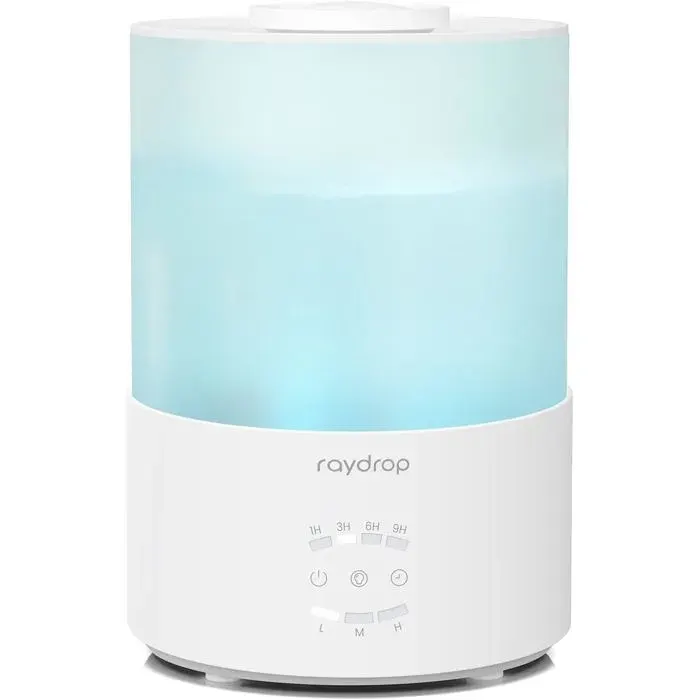 Humidificateur D’Air 3 LTop Fill À Brume Froide Pour BébéMaisonGrande Pièce Et PlantesAvec Diffuseur D’Huiles Essentielles