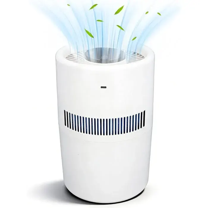 Humidificateur Dair 2-En-1 Avec Purificateur 4l 5w Humidificateur Dair Pas De Réservoir Deau Brouillard Siest Evaporative