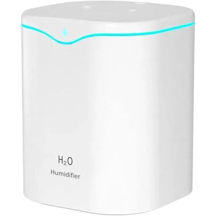 Humidificateur dAir 2L Humidificateur Ultrasonique Silencieux avec 2 Mode Brume Réglable USB Humidificateur dair Arrêt Automa