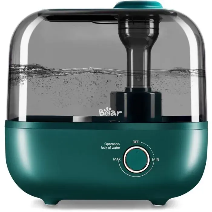 Humidificateur dair 5L - DEKOPRO - Remplissage par le haut - Ultra silencieux 28 dB - Fonctionnement jusquà 35 heures