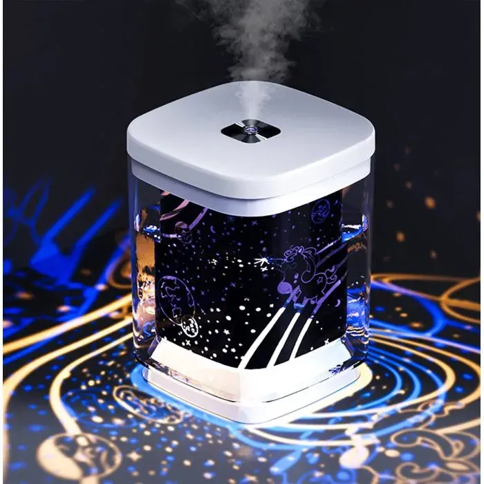 Humidificateur dAirENDIN 1000ml Humidificateur Ultrasonique avec 2 Mode Brume RéglableArrêt automatique (Blanc)