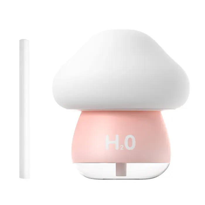 Humidificateur de lampe de paipai en forme de champignon humidificateur de bureau silencieux ornement créatif petite veilleuse