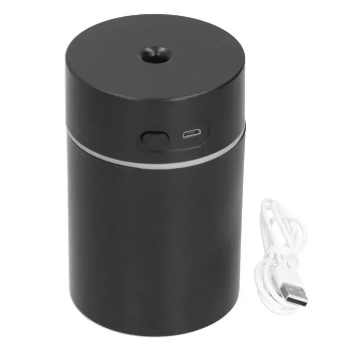 Humidificateur de voiture - SONEW - Mini humidificateur USB - 300 ml - Silencieux - Lumière chaude multicolore