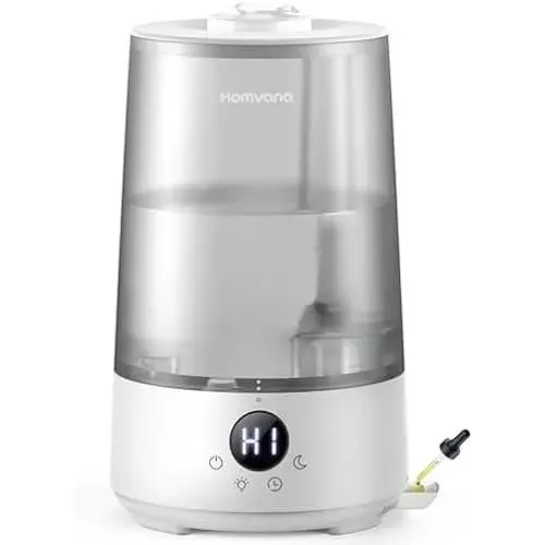 Humidificateur - HOMVANA - 3.6 L - Silencieux 23dB - 34H Autonomie - Top-Fill