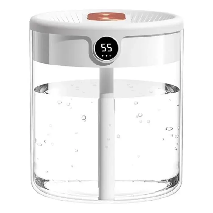 Humidificateur - JIANGZHA - 2L - Double buse - Écran LCD - Capteur dhumidité intégré