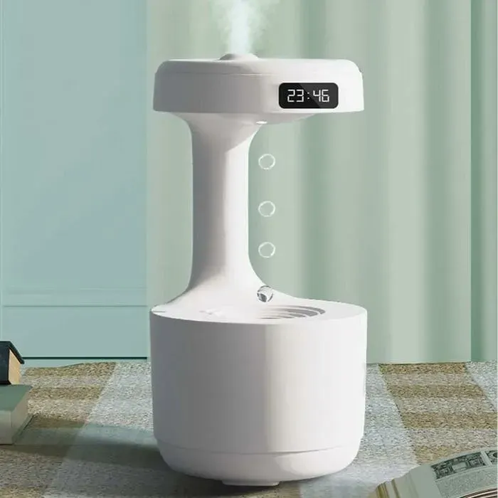 Humidificateur - JIANGZHA - 800 ml - Brume fraîche - Affichage LED - Protection anti-sèche