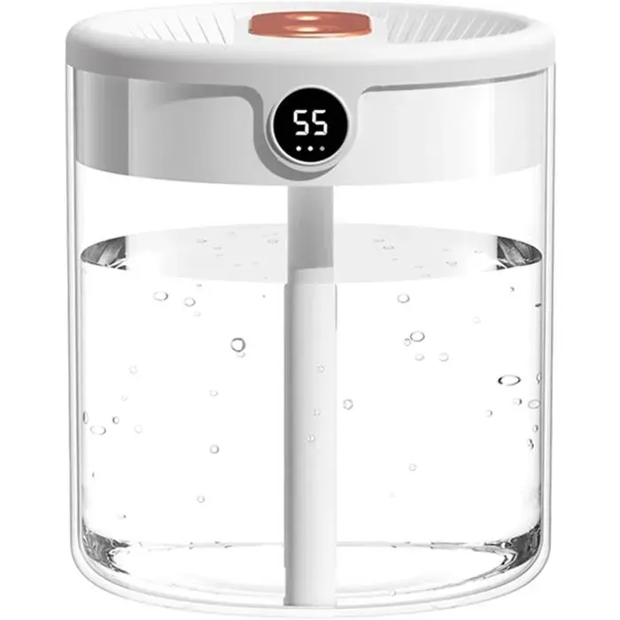Humidificateur Pour Chambre À Coucher Humidificateur À Brume Froide De 2 L Pour La Maison Bébé Capteur DHumidité Durée De 20 H