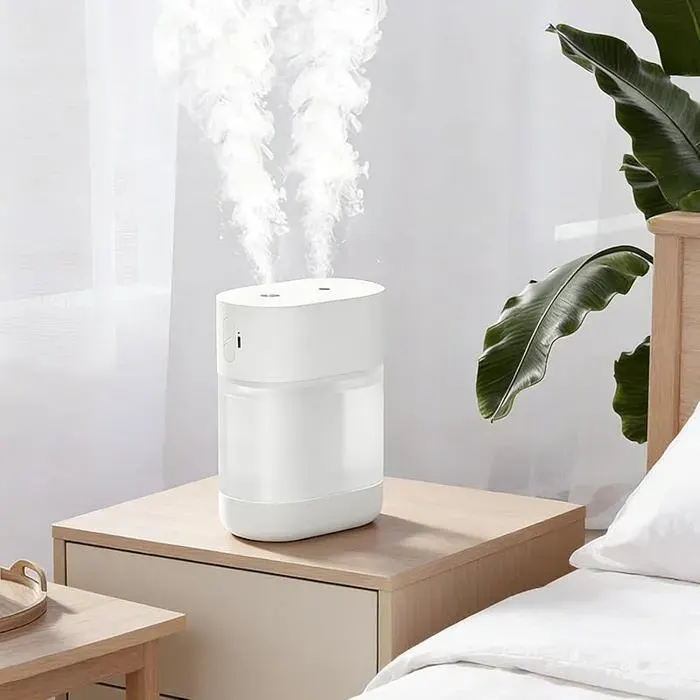 Humidificateur pour chambre à coucher sans fil portable - Humidificateur dair à ultrasons avec brume froide de 1 L HUMIDIFICATEUR