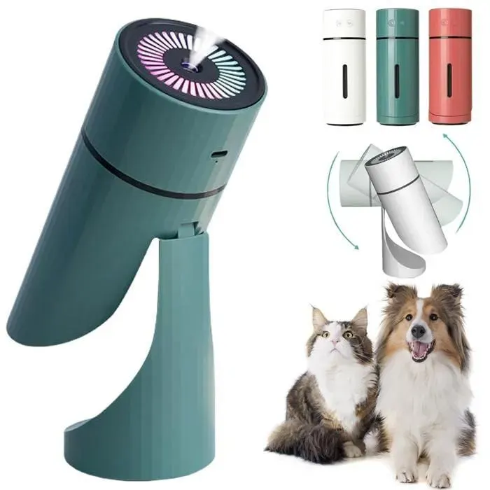 Humidificateur pour chien 2.0 humidificateur pour chambre humidificateurs pour chien Minipaw avec Whisper réglable à 90°-Verte