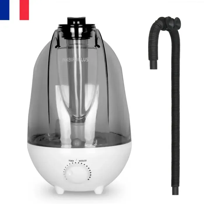 Humidificateur pour Reptiles INKBIRD Humidificateur Silencieux avec Grand Réservoir 4L et Tube Extensible pour Reptiles