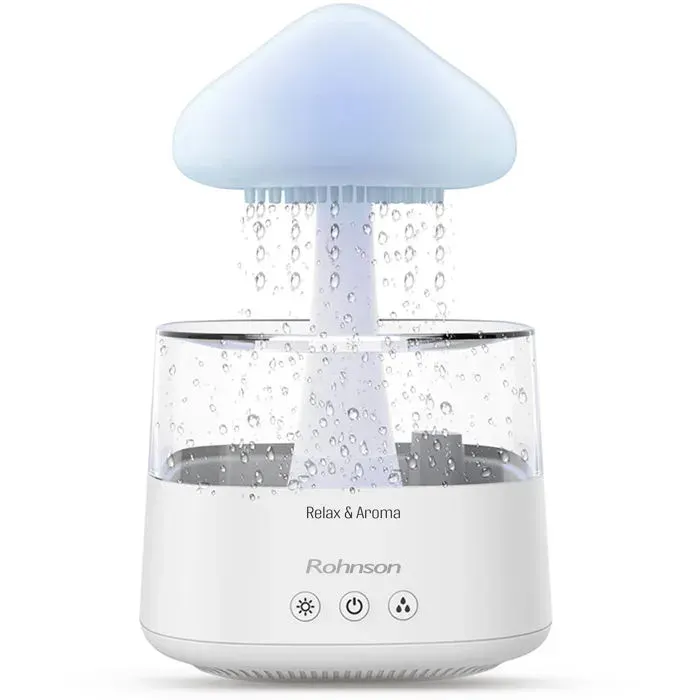 Humidificateur - ROHNSON - R-9519 Relax - 10 m2 - 7 W - Diffuseur darômes