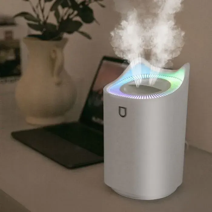 Humidificateur USB 3L - Unbrand - 3 L de capacité - 2 orifices de pulvérisation