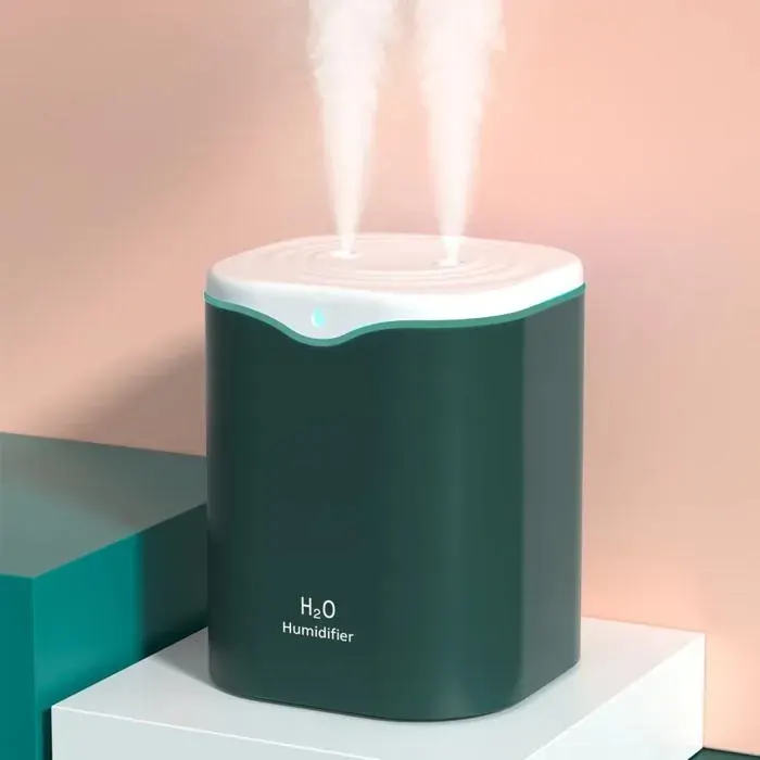 Humidificateur - YYV - 2L - Double jet - LED - Arrêt automatique