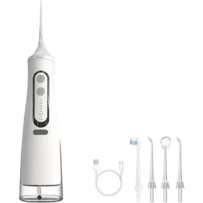 Hydropulseur sans fil Oryzom - 5 modes - 4 embouts - 300ml - IPX7