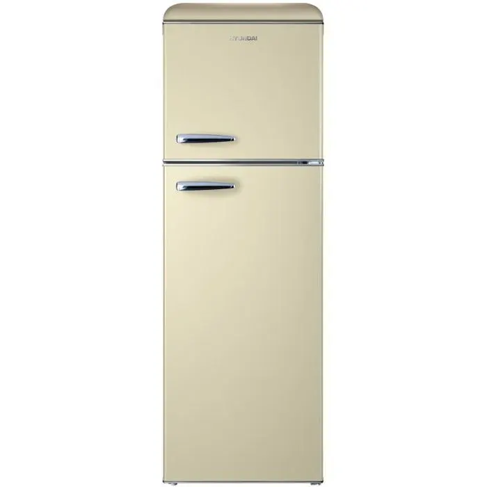Hyundai - Réfrigérateur Rétro COMBI FRESH MAX 296L Congélateur 71L Froid Statique