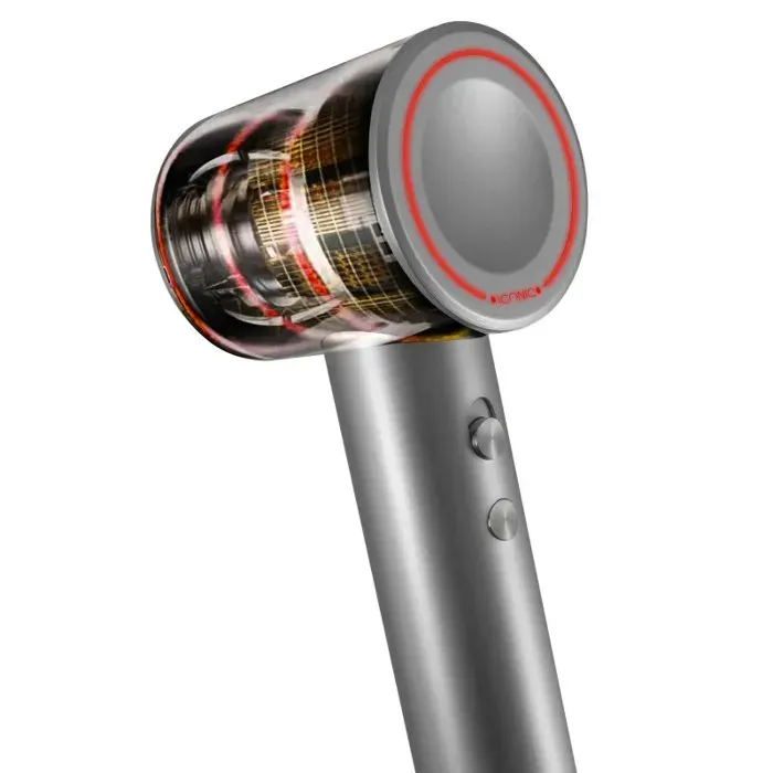 Iconic By Yoghi - Airperform Grey 8 - Sèche-cheveux Ionique - Moteur Brushless 1400w
