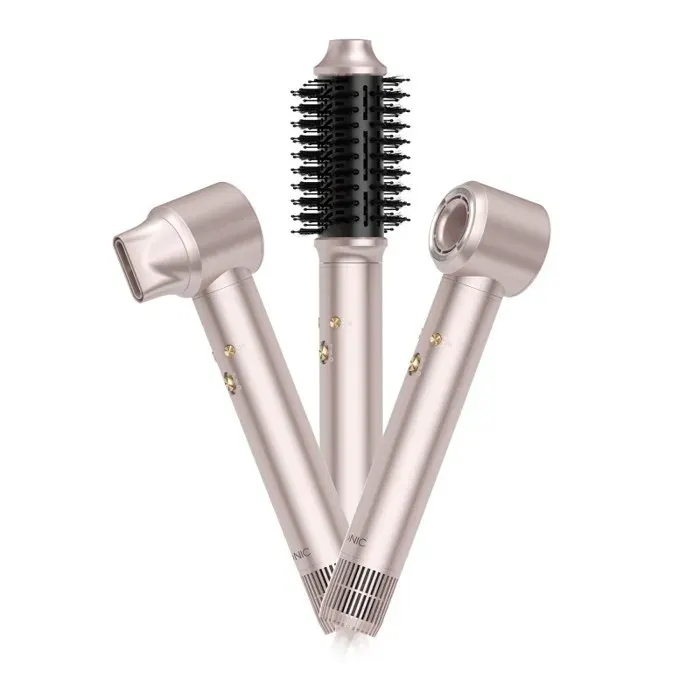 Iconic By Yoghi - Multi Style Her Pink - Sèche-cheveux Multifonction 3-en-1 Brushless